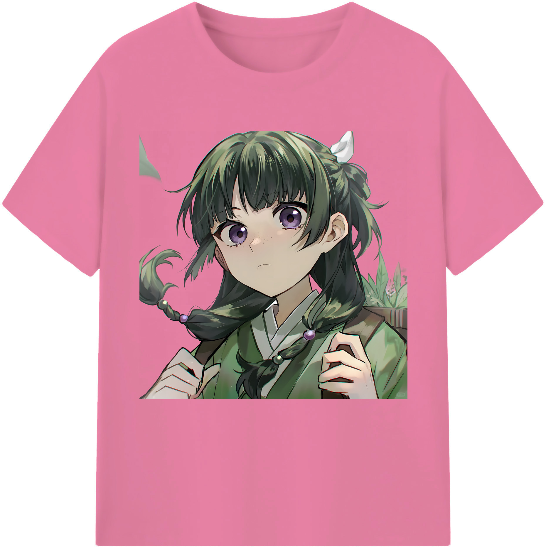 （画像用） 薬屋のひとりごと The Apothecary Diaries 綿100％半袖Tシャツ（フロントプリント）